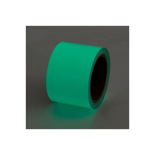 Top Tape And Label Safety Glow Photoluminescent Tape, 6"W x 30'L Roll, 523526P 523526P - main